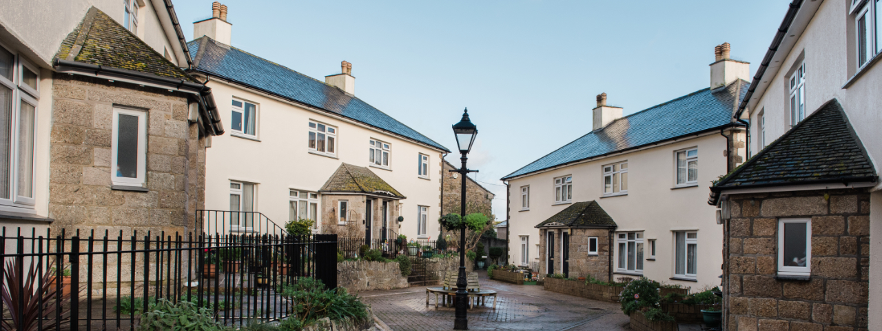 The St. Michael Housing Society Cottages in Penzance